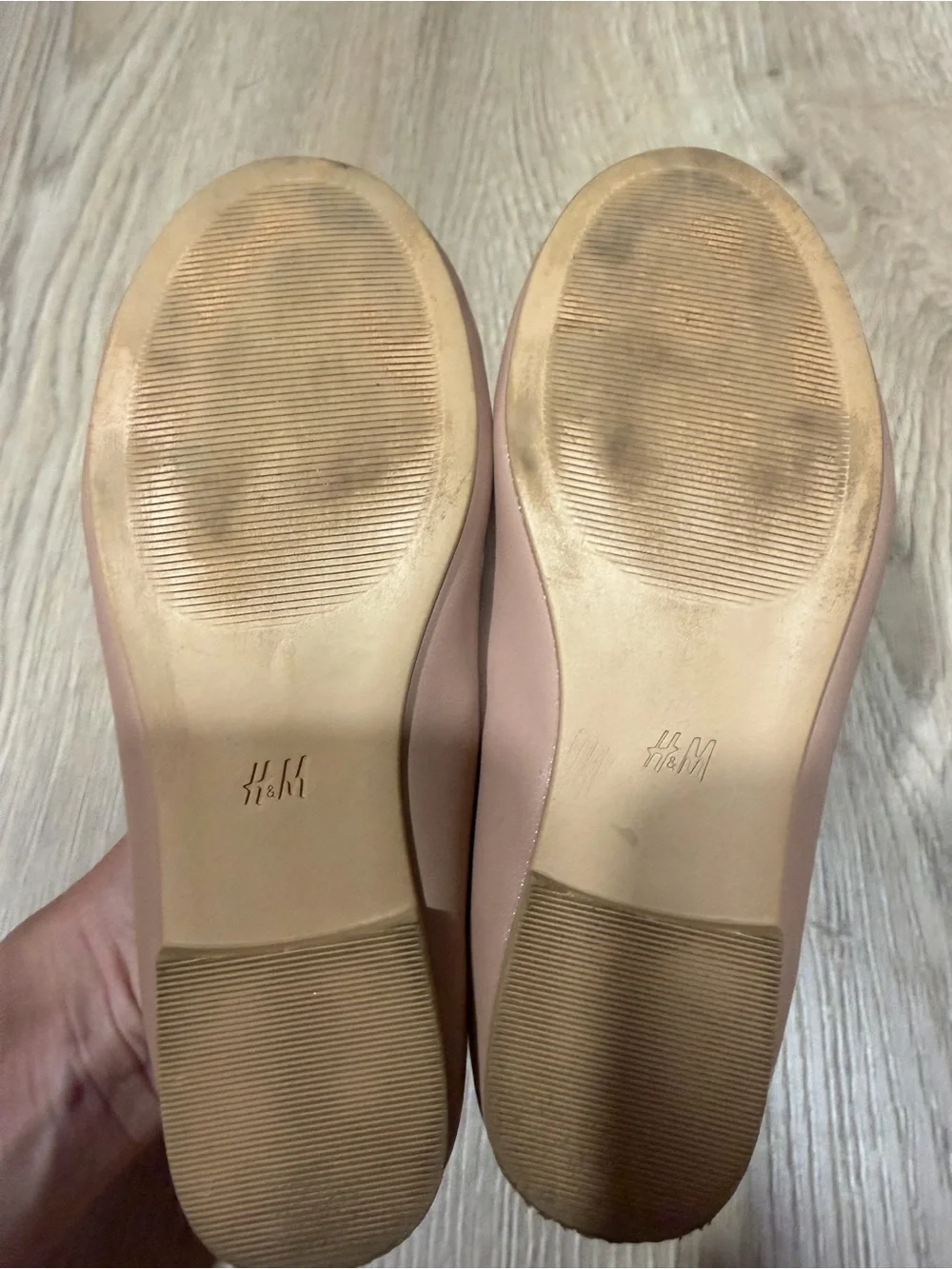 H&M Girls' Nude Ballet Flats with Bow